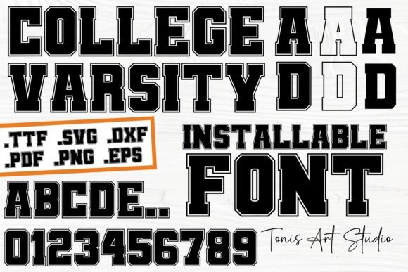 Ab College Outline: A Varsity Font for Timeless Design Projects
