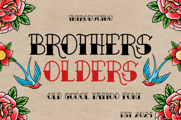 Brothers Olders: A Tribute to Timeless Vintage Tattoo Art