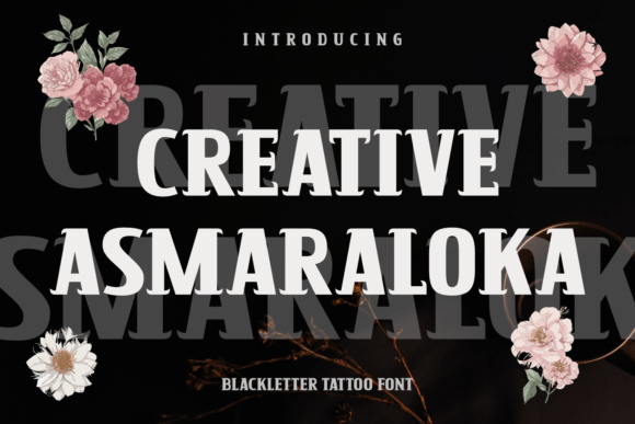 Creative Asmaraloka: A Bold Vintage Font That Brings the Soul of History to Modern Design
