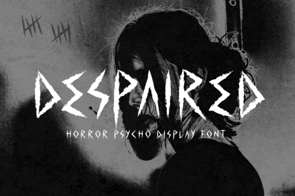 Despaired Font: A Bold Statement in Edgy Design