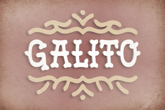 Galito Font: Where Gothic Tradition Meets Whimsical Play
