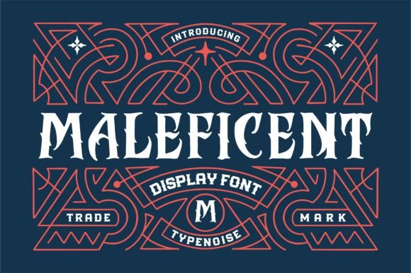 Maleficent: A Typeface That Commands Attention and Conveys Power