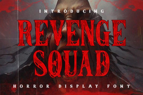 Revenge Squad: A Bold Statement in Typography for Creative Professionals