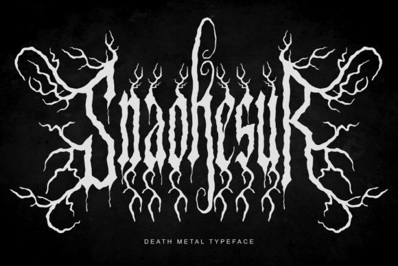 Snaokesur: A Bold New Typeface for Fearless Designers